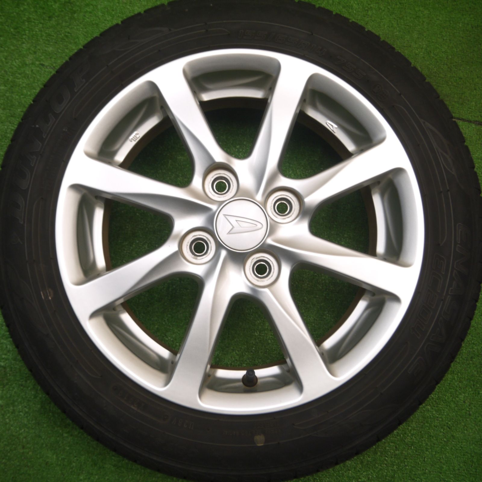 送料無料] 4本価格☆ダイハツ タント 純正 155/65R14 ダンロップ 