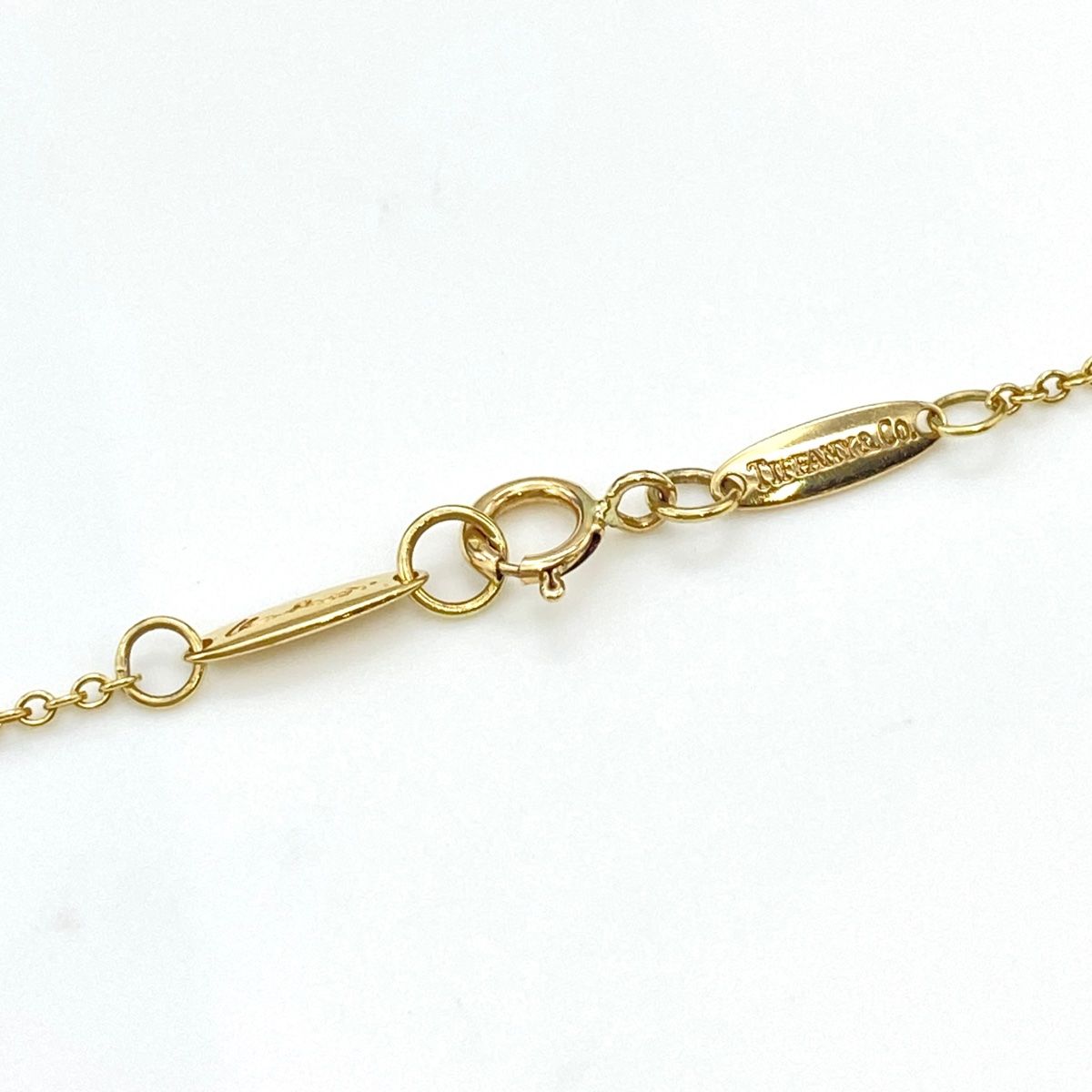 ティファニー TIFFANY&Co. スター オブ ダビデ ネックレス YG イエロー 