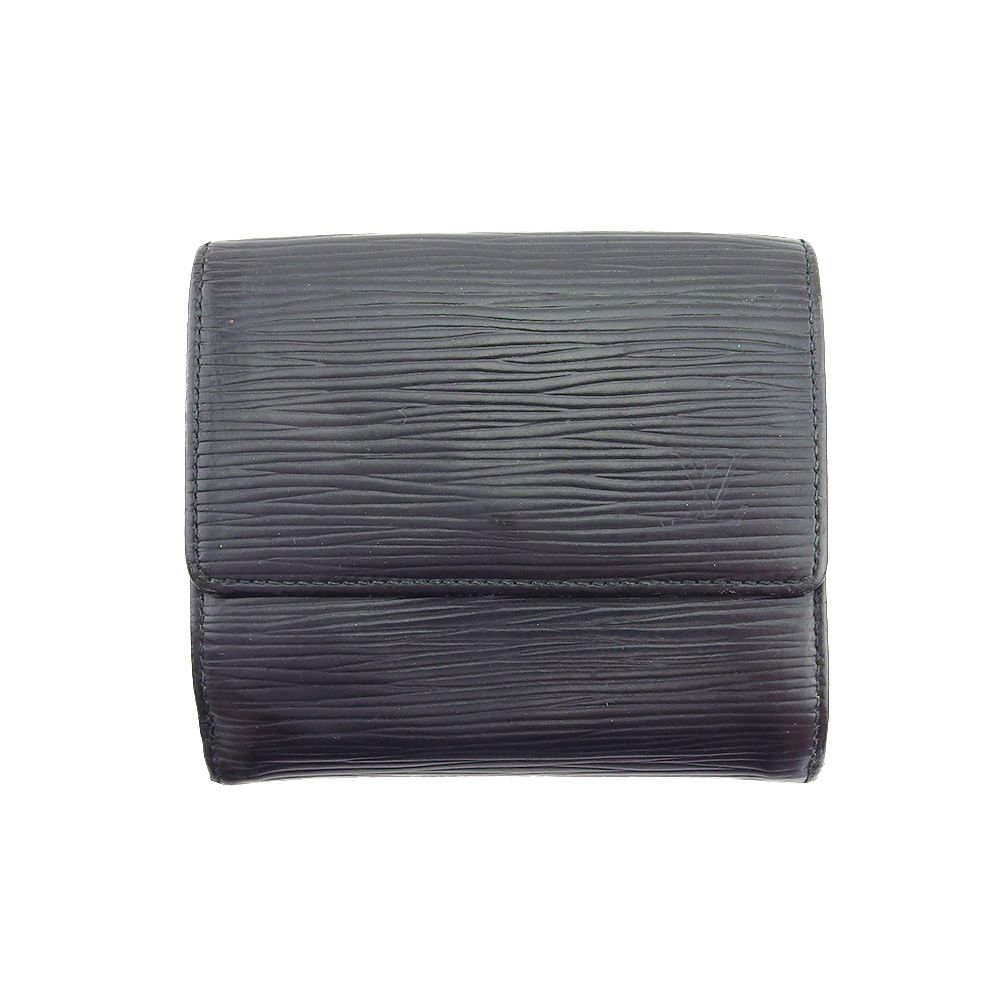 ルイ・ヴィトン LOUIS VUITTON 二つ折り財布 エピ ポルトモネビエ