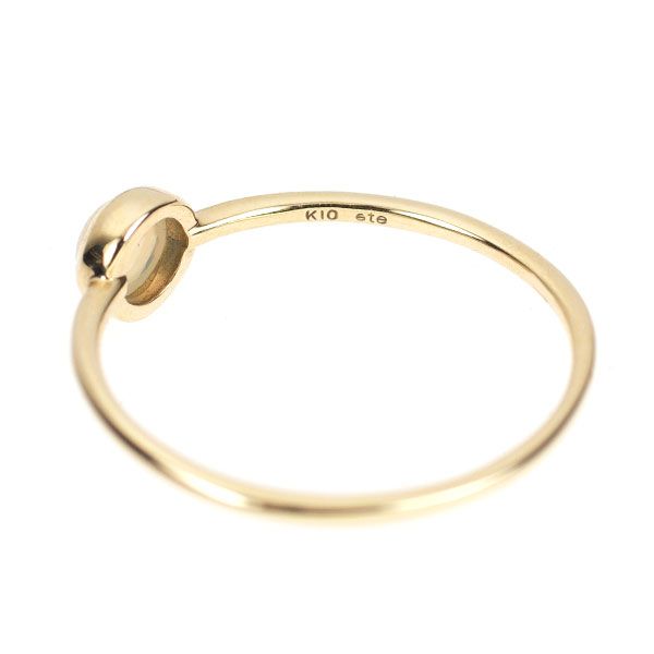 ete k10YG オパールリング #11 エテ ete K10YGオパールリング 11号 ete