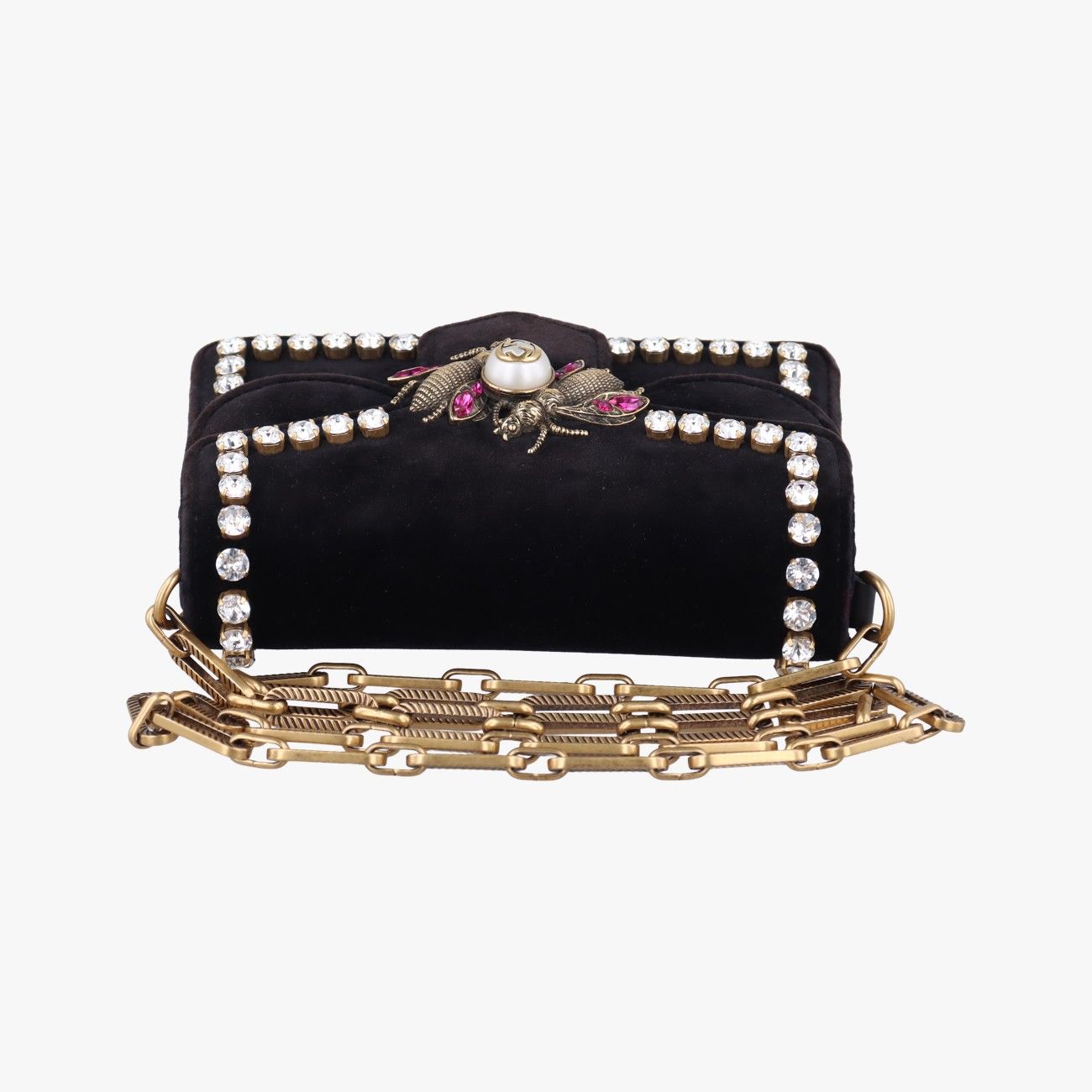 グッチGucciブロードウェイブラックベロア489218D022838487