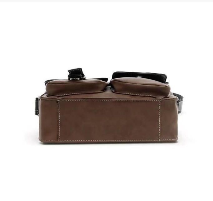 新入荷 牛革メンズバッグ 本革 レザー ショルダーバッグ 通学 通勤 斜め掛けバッグ メッセンジャーバッグ ビジネスバッグ