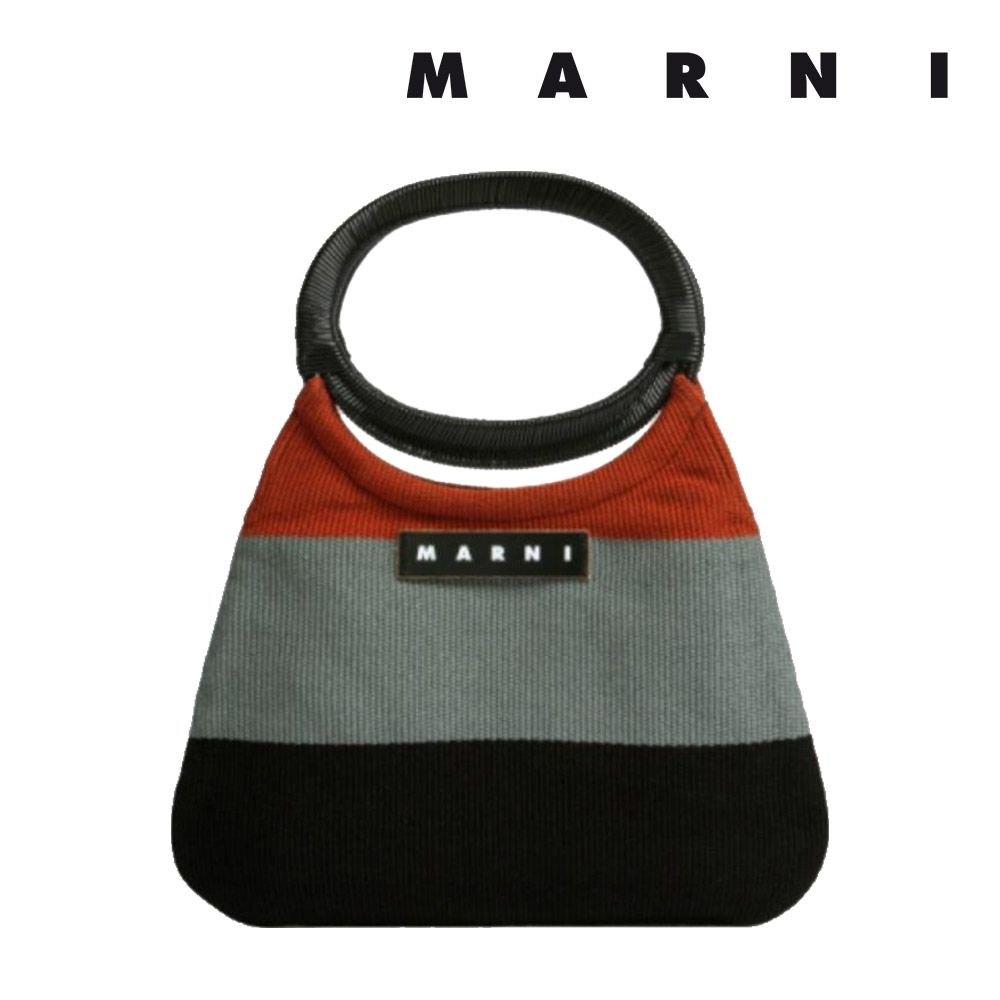 マルニ フラワー カフェ MARNI FLOWER CAFE レディース カバン コットン製 ボートバッグ 【返品交換不可】