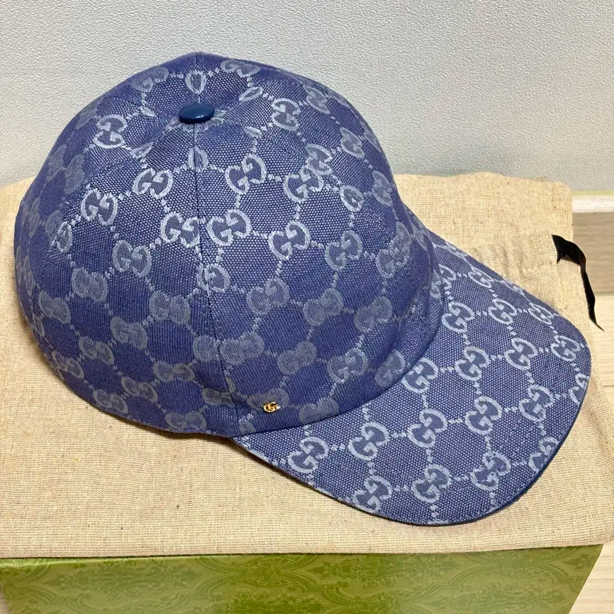 ◆GUCCI キャンバス野球帽 日本限定 ヒグチユウコ GGキャンバス ベースボールキャップ