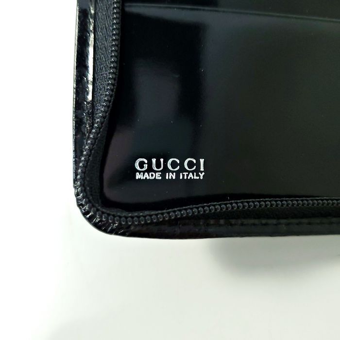 グッチ GUCCI GUCCI バンブーチャーム キャンバス ラウンド