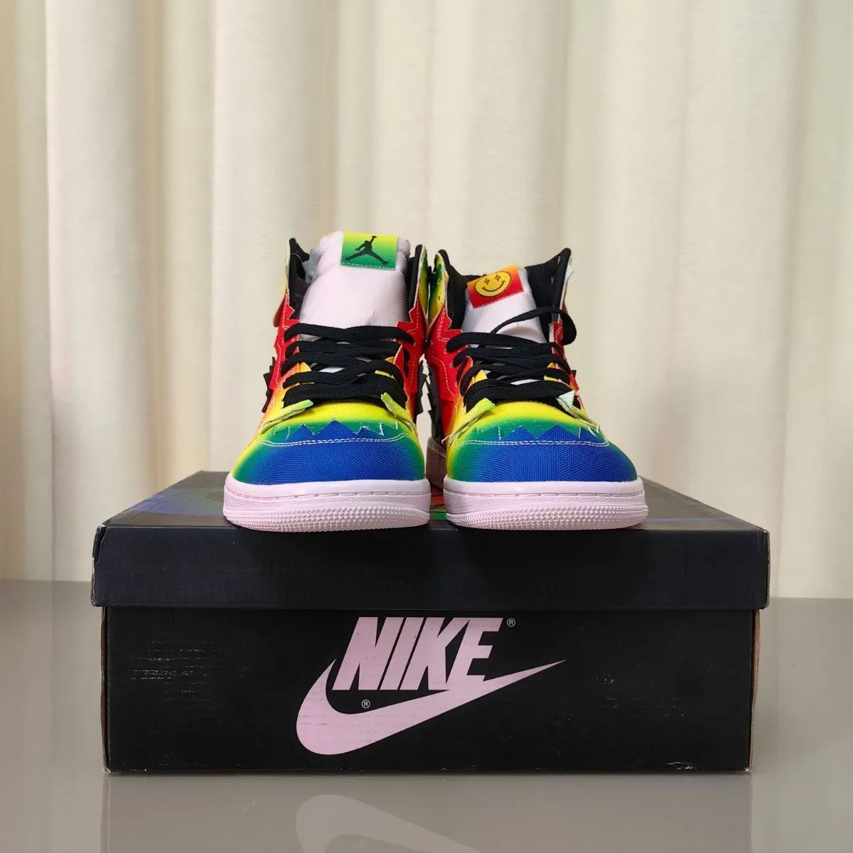 ナイキ スニーカー J Balvin × Nike Air Jordan 1 High OG Rainbow DC3481-900 メンズ レディース  - メルカリ