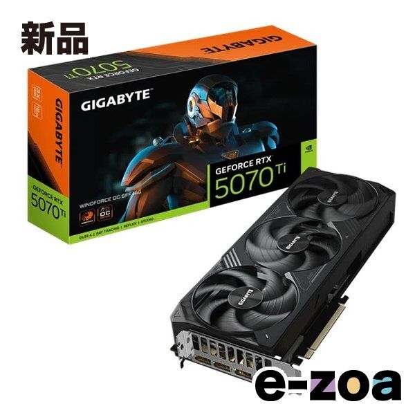 GIGABYTE ギガバイト GeForce RTX 5070 Ti 16GB GV-N507TWF3OC-16GD 2658571