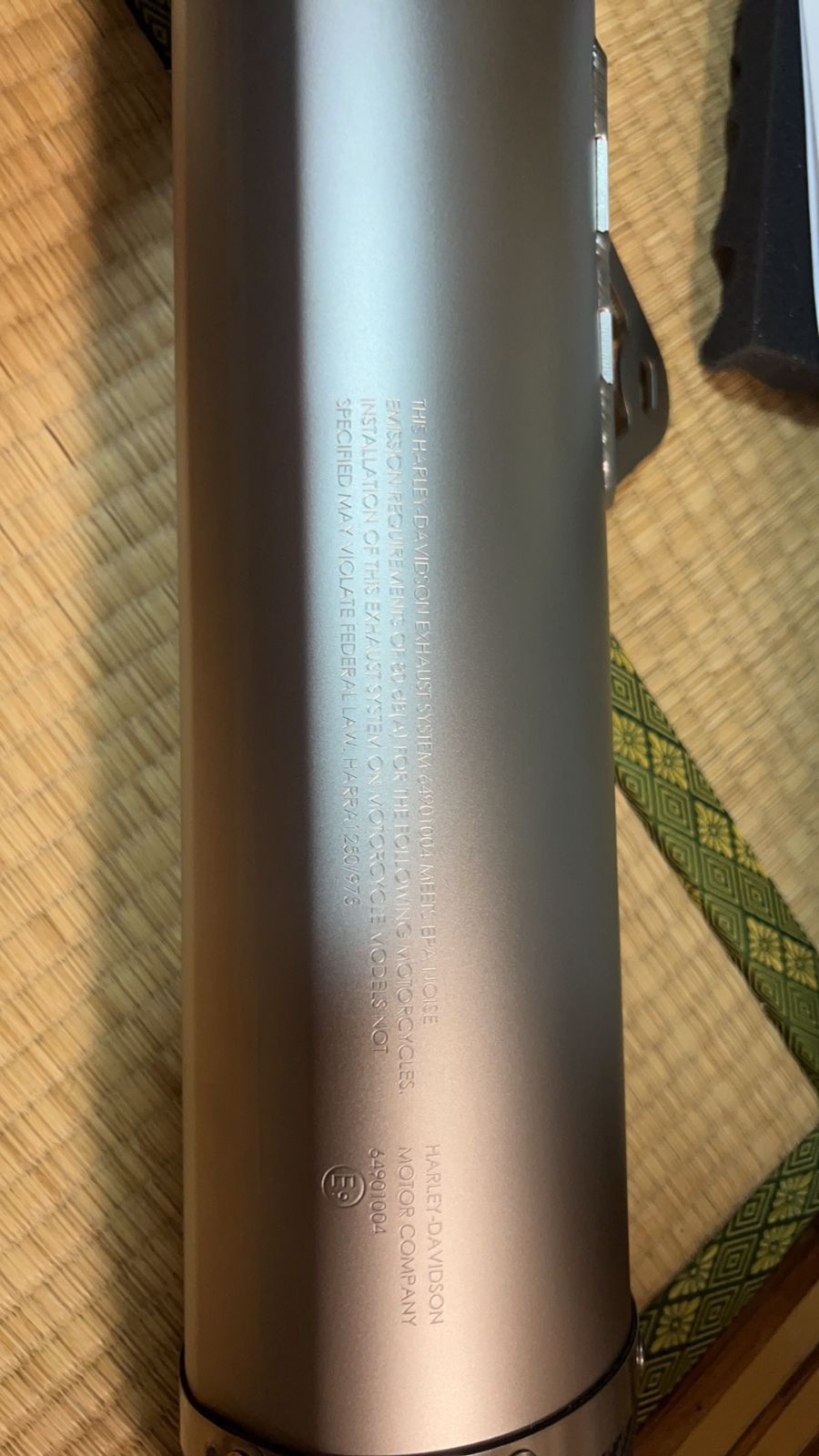 ハーレー純正 スクリーミンイーグルストリートキャノン マフラー Pan