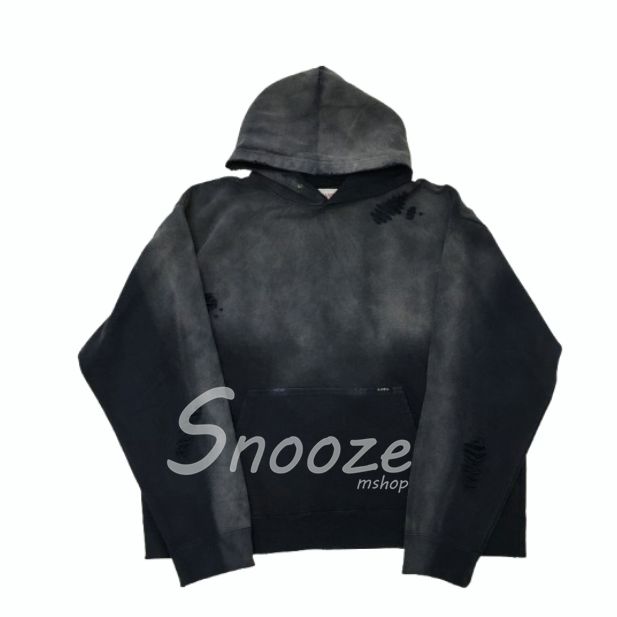KAMIYA Cross Printed Vintage Hoodie