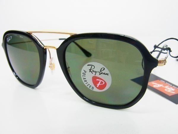 レア☆RayBan レイバン☆ウエリントンタイプ 偏光グラス サングラス  