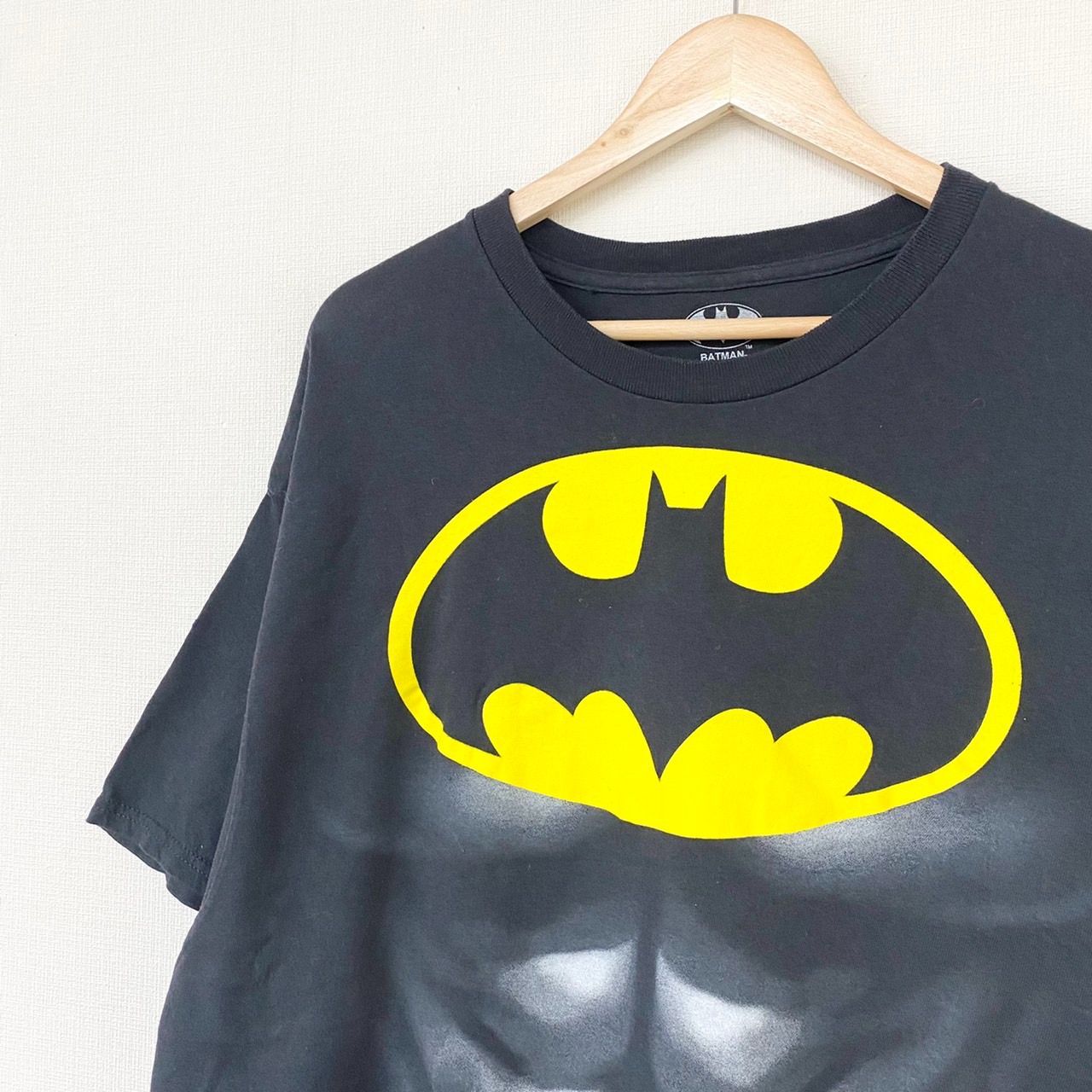 バットマン BATMAN Tシャツ ロゴ プリント 半袖 XL ブラック - メルカリ