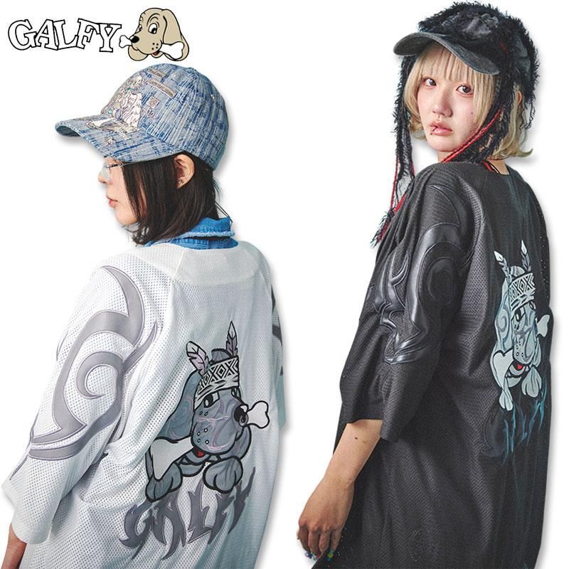 ガルフィー GALFY 部族長 メッシュ シャツ 152032 ヤンキー ギャル メンズ レディース 25SS