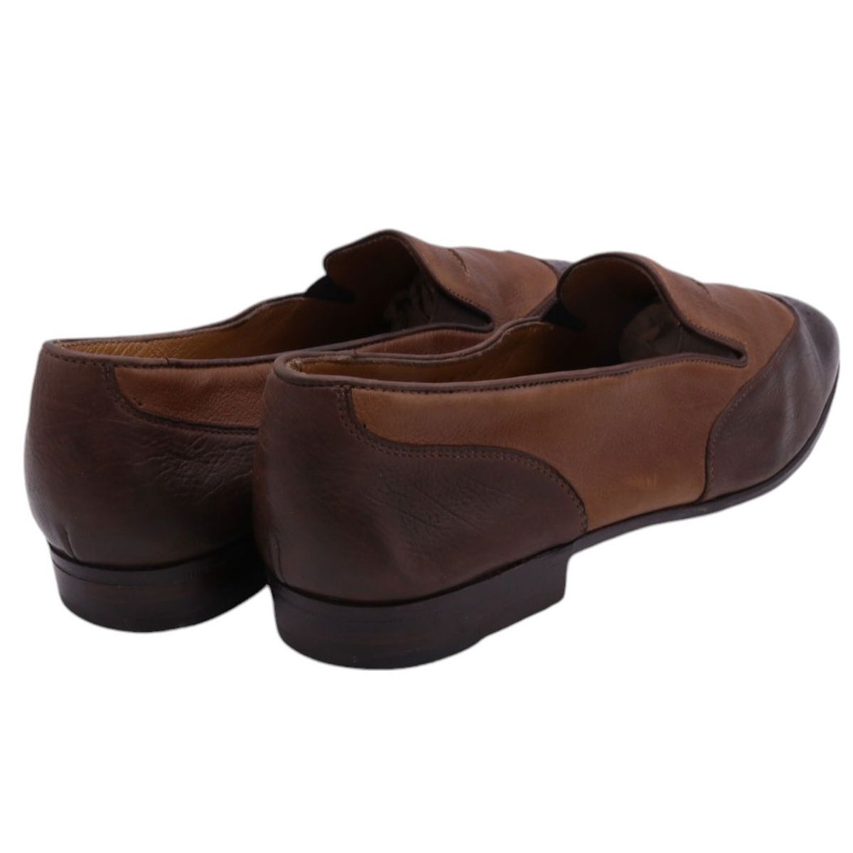 古着 GRAVATI ARTHUR BEREN ウイングチップ ローファーシューズ イタリア製 7 1|2 M レディース24.5cm相当|saa011600