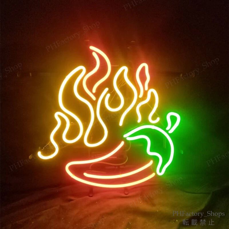 Charcoal-grilled Eggplant 焼きナス ネオン管 ネオンサイン カスタムネオンサイン レストラン アメリカン雑貨 店舗装飾 室内装飾 ライト 60x50cm A336