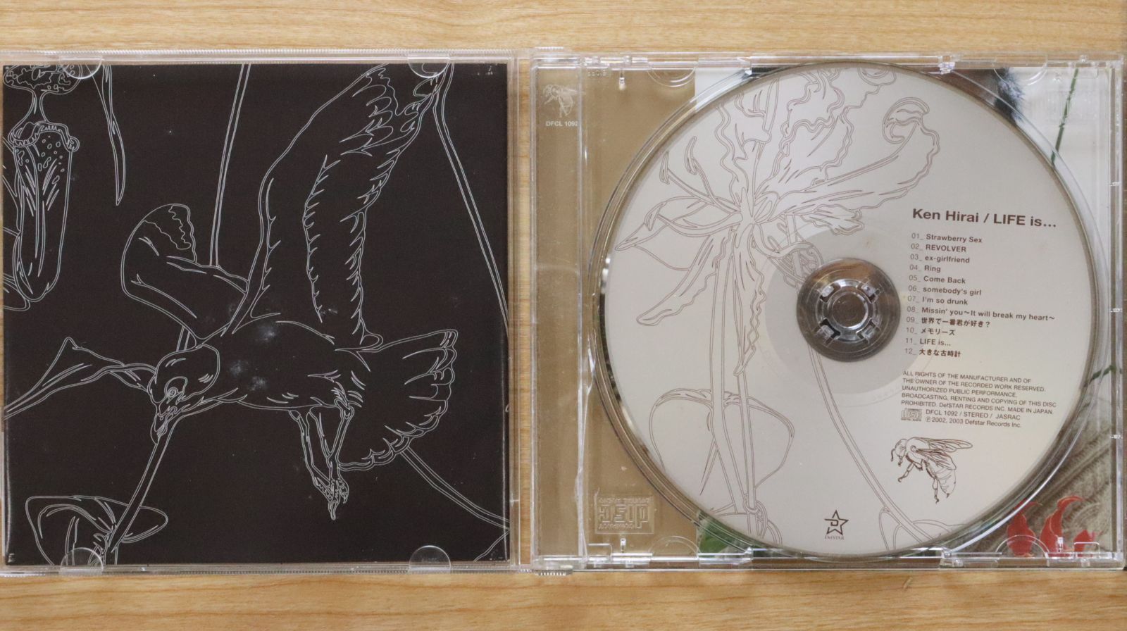 国内盤CD☆平井堅/Ken Hirai□ LIFE is ・・・ 【DFCL1092