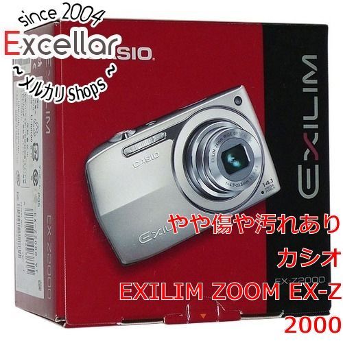 bn:7] CASIO製 EXILIM ZOOM EX-Z2000 ブラック 1410万画素 元箱あり