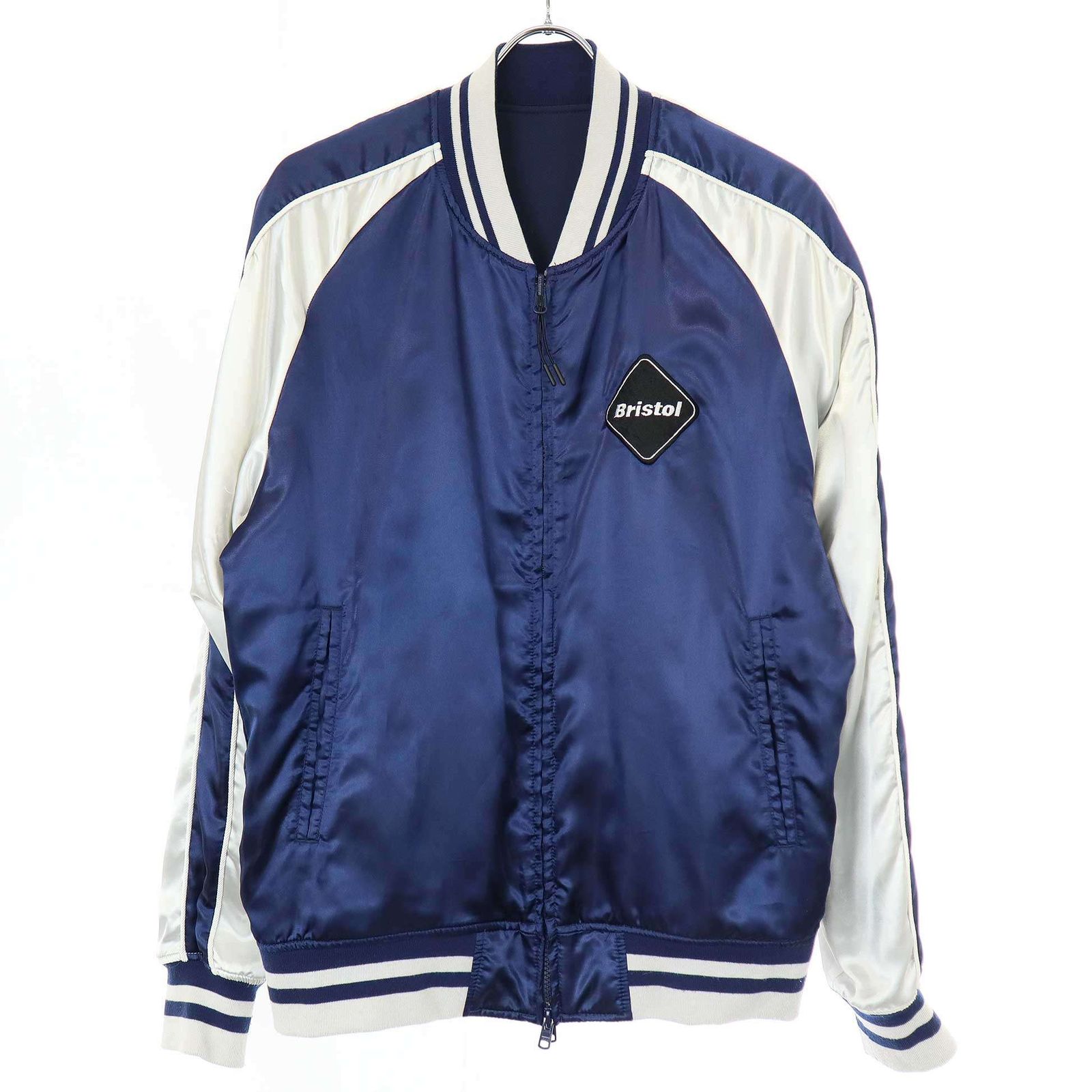 新品　F.C.R.B. リバーシブルジャケット　L ネイビー 新品F.C.R.B. リバーシブルジャケットL ネイビー