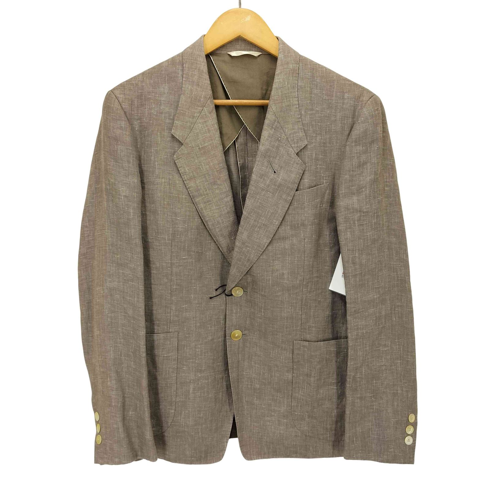 ポールスミスコレクション Paul Smith COLLECTION リネン 2B テーラードジャケット メンズ import：M 