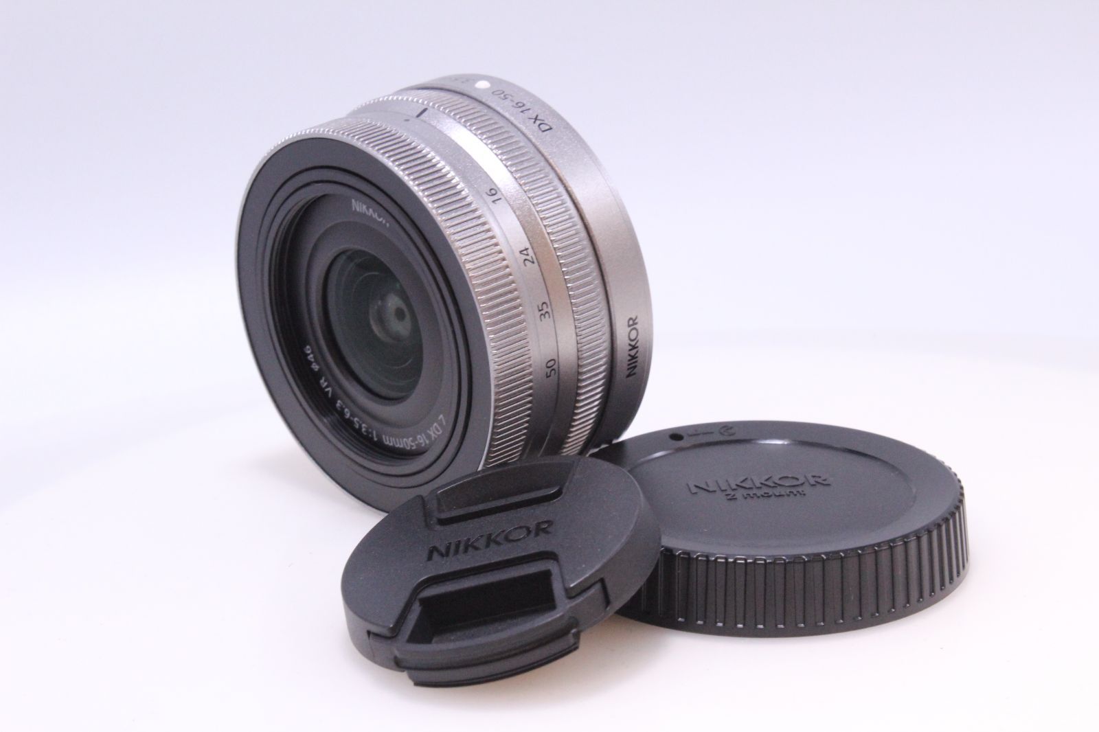 Nikon NIKKOR Z DX 16-50mm f 3.5-6.3 VR シルバー Zマウント DXレンズ NZDXVR16-50SL 標準ズームレンズ