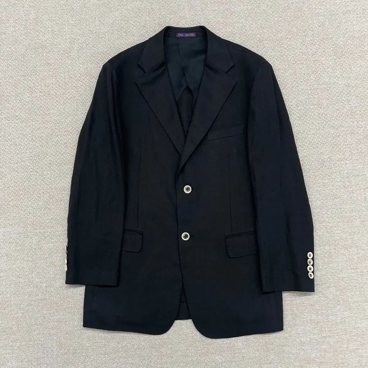 【美品】Pal Zileri パルジレリ リネン100% マオカラージャケット 美品】Pal Zileri パルジレリ リネン100% マオカラージャケット