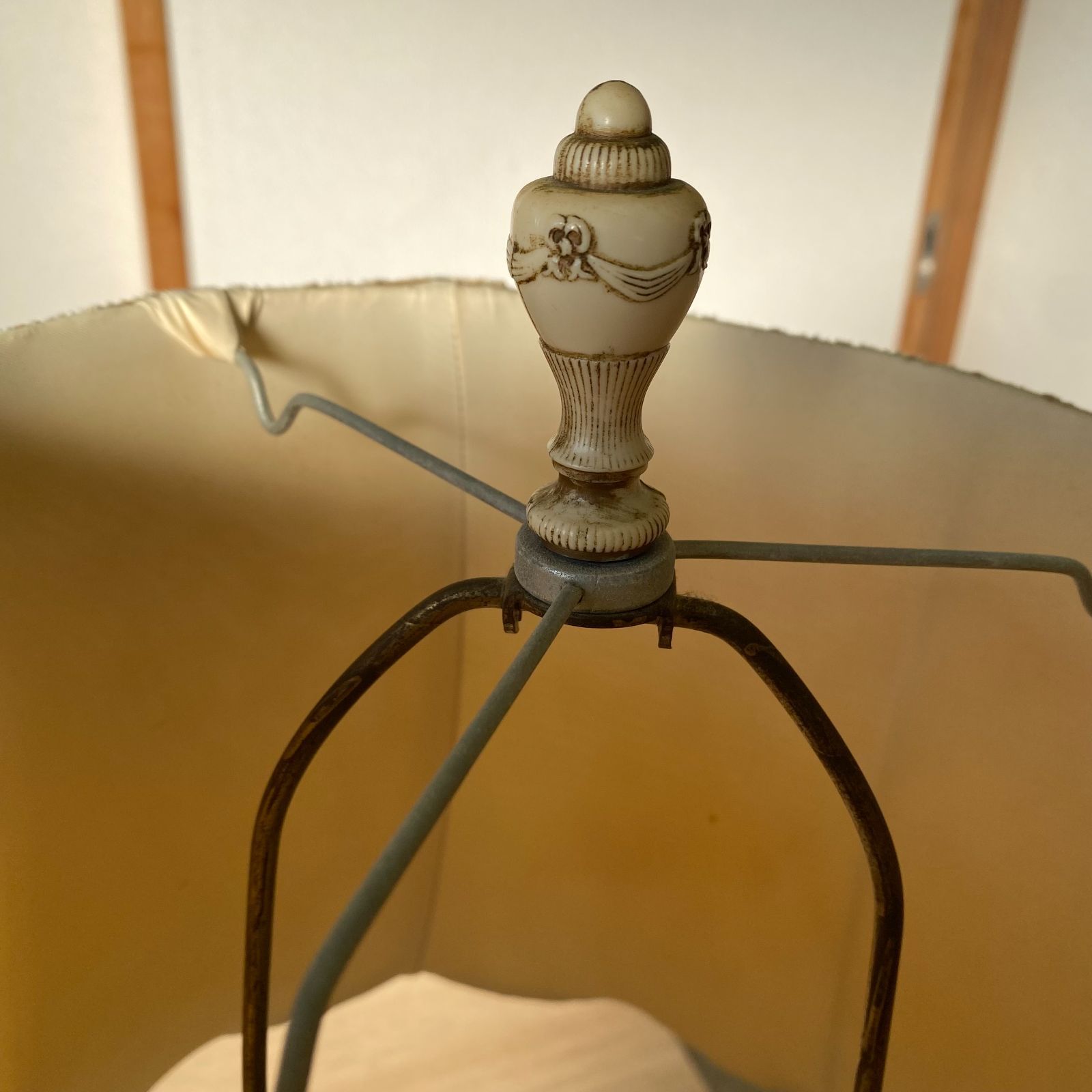 ILA-67 フランスアンティーク 青銅 卓上 4灯ランプ 【公式通販】