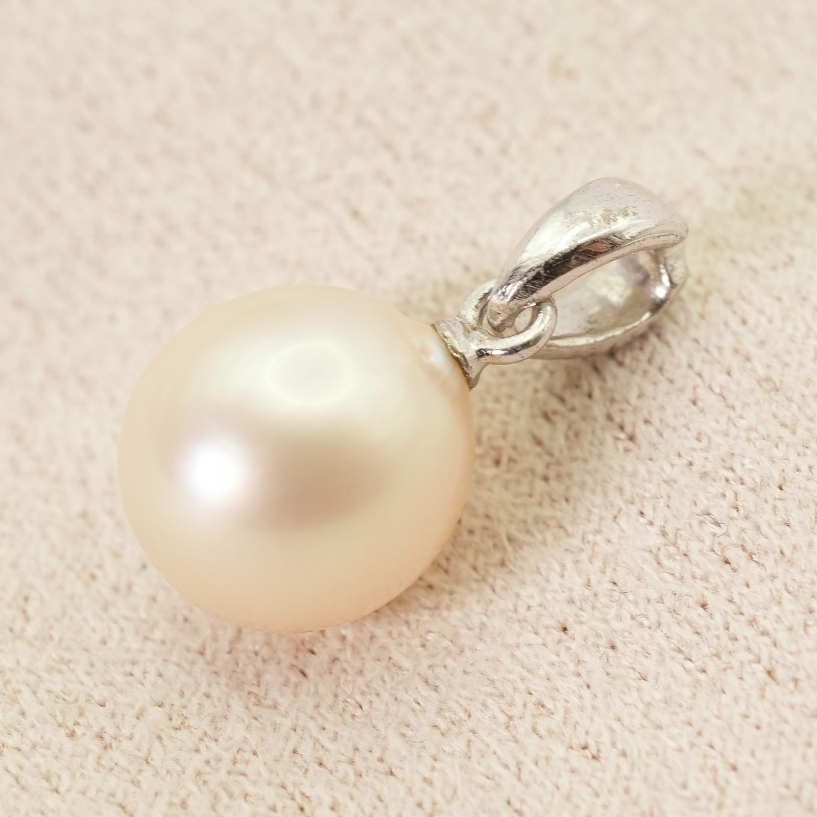 ミキモト　シルバー　パール　ネックレス　トップ MIKIMOTO - ミキモト ネックレス パール 真珠 7.5-8.0mm
