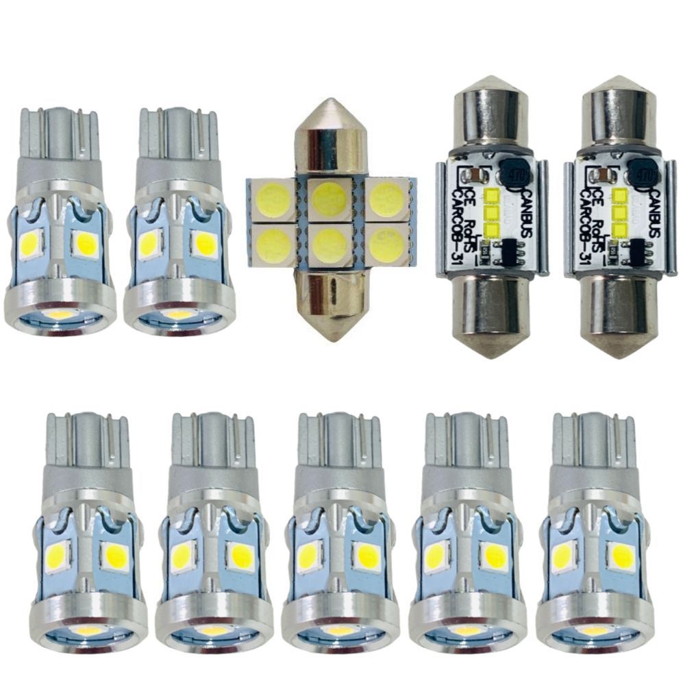 鬼爆 USE20 レクサス ISF 純正球交換用 LED ルームランプ バルブセット 室内灯 車内照明 読書灯 ウェッジ球 カスタムパーツ