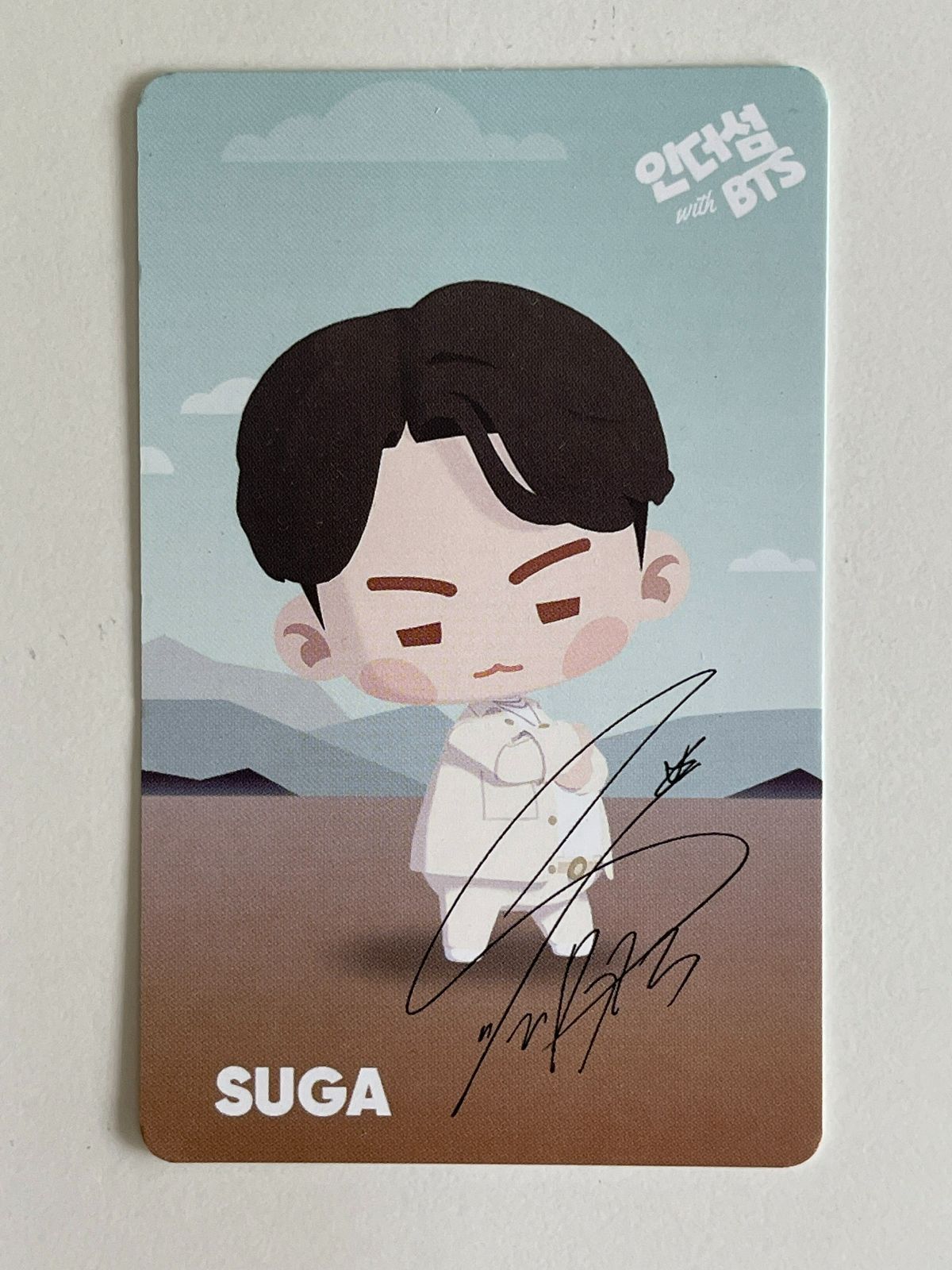 BTS PROOF PHOTO CARD In the Seom - SUGA - theMuses - メルカリ