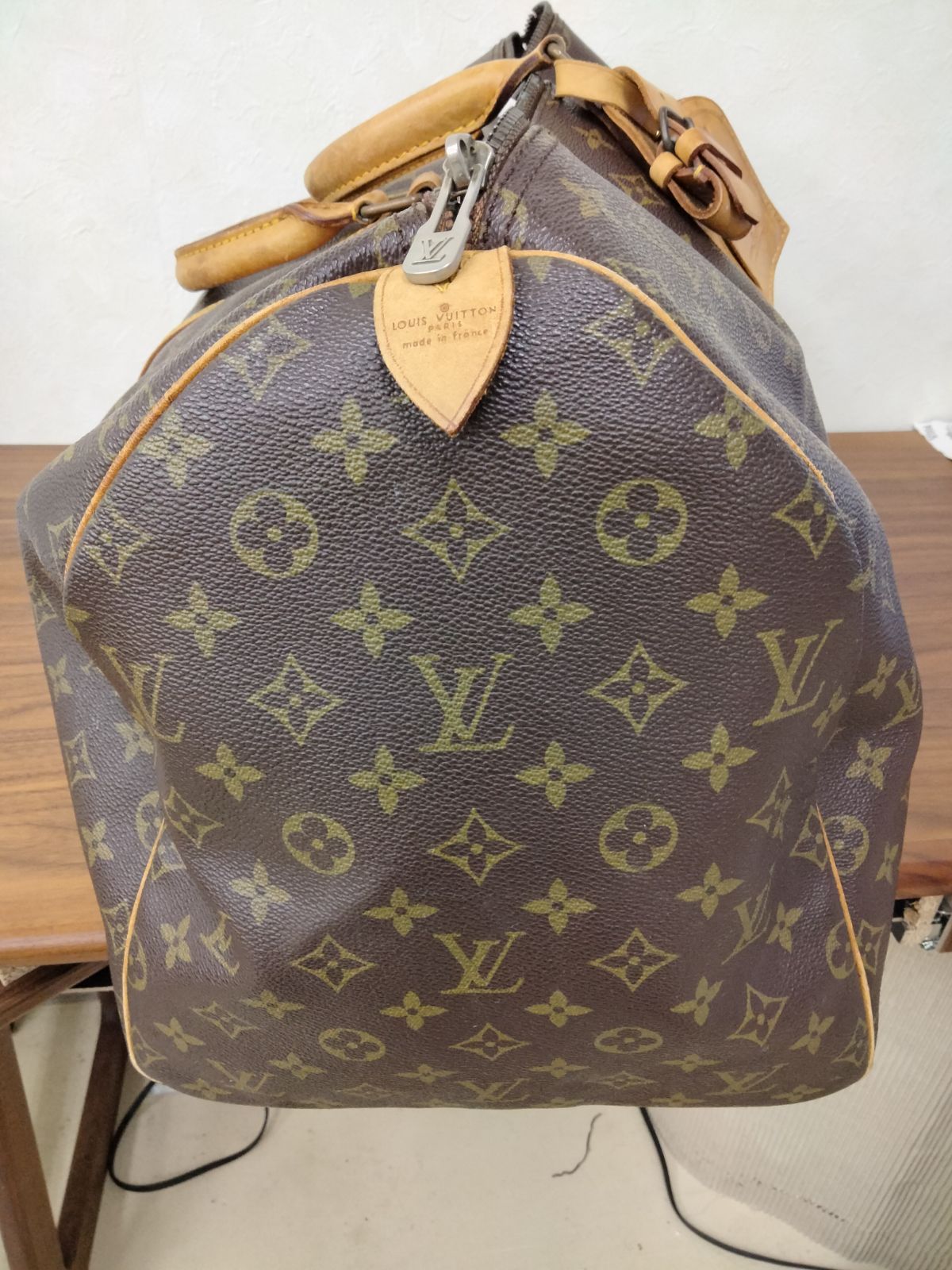 LOUIS VUITTON モノグラム キーポル55 SD842 ファスナー壊れあり