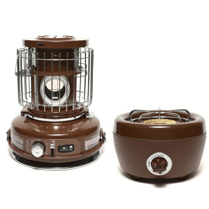 ヴィンテージ 店舗ディスプレイに BEMSコラボアラジンストーブ ポータブルガス