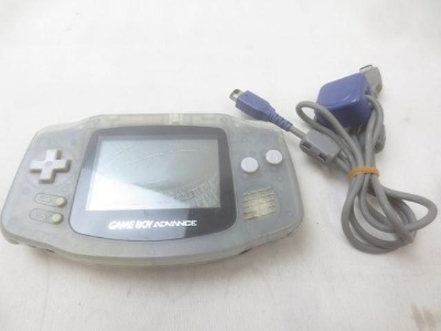 中古】【開封品】ゲームボーイアドバンス本体 (ミルキーブルー