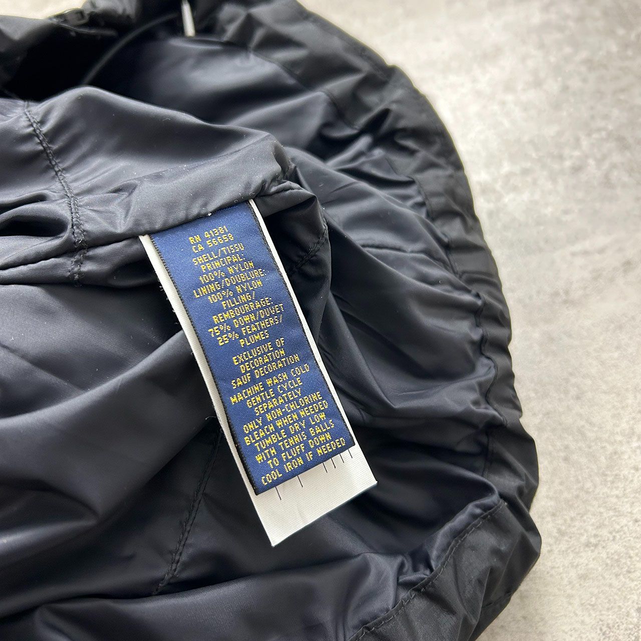 極美品　ポロラルフローレン PRL67 アルペンスキー ダウンベスト M 黒 US ポロラルフローレン PRL67 アルペン スキー ダウン ベスト サイズ M