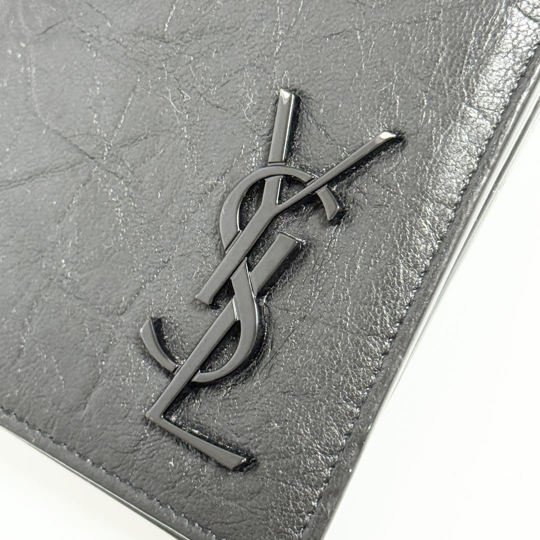 美品】 サンローランパリ メンズ 長財布 コンチネンタルウォレット