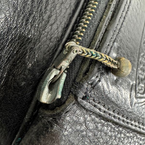 CHROME HEARTS/クロムハーツ 1ZIP/1ジップクロスボールボタン/1