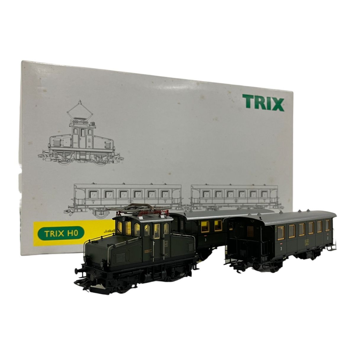 今年の新作から定番まで！ TRIX 21254 Lokalbahnzug セット 鉄道模型 HOゲージ 中古 美品 鉄道模型