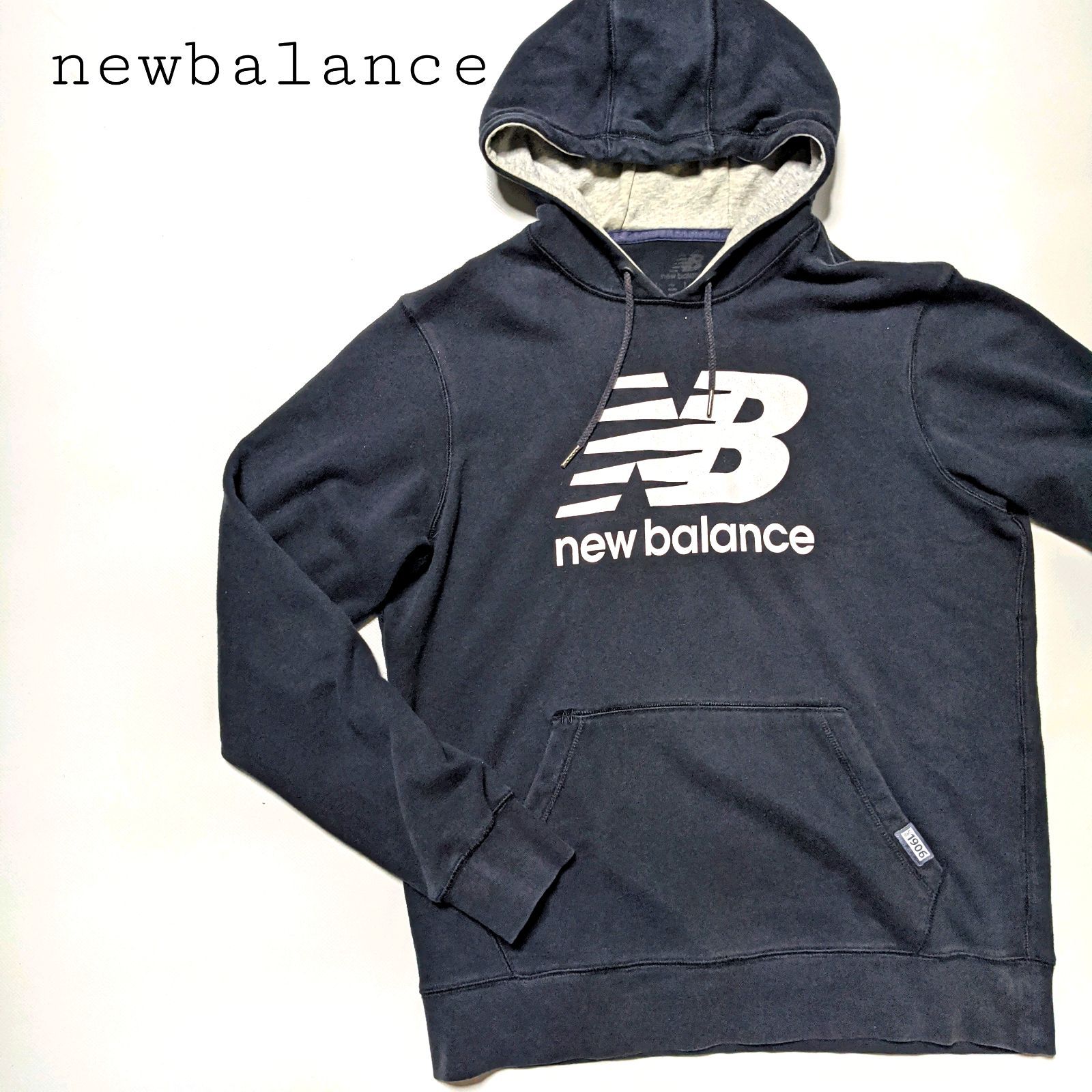 new balance ビッグロゴパーカー - パーカー