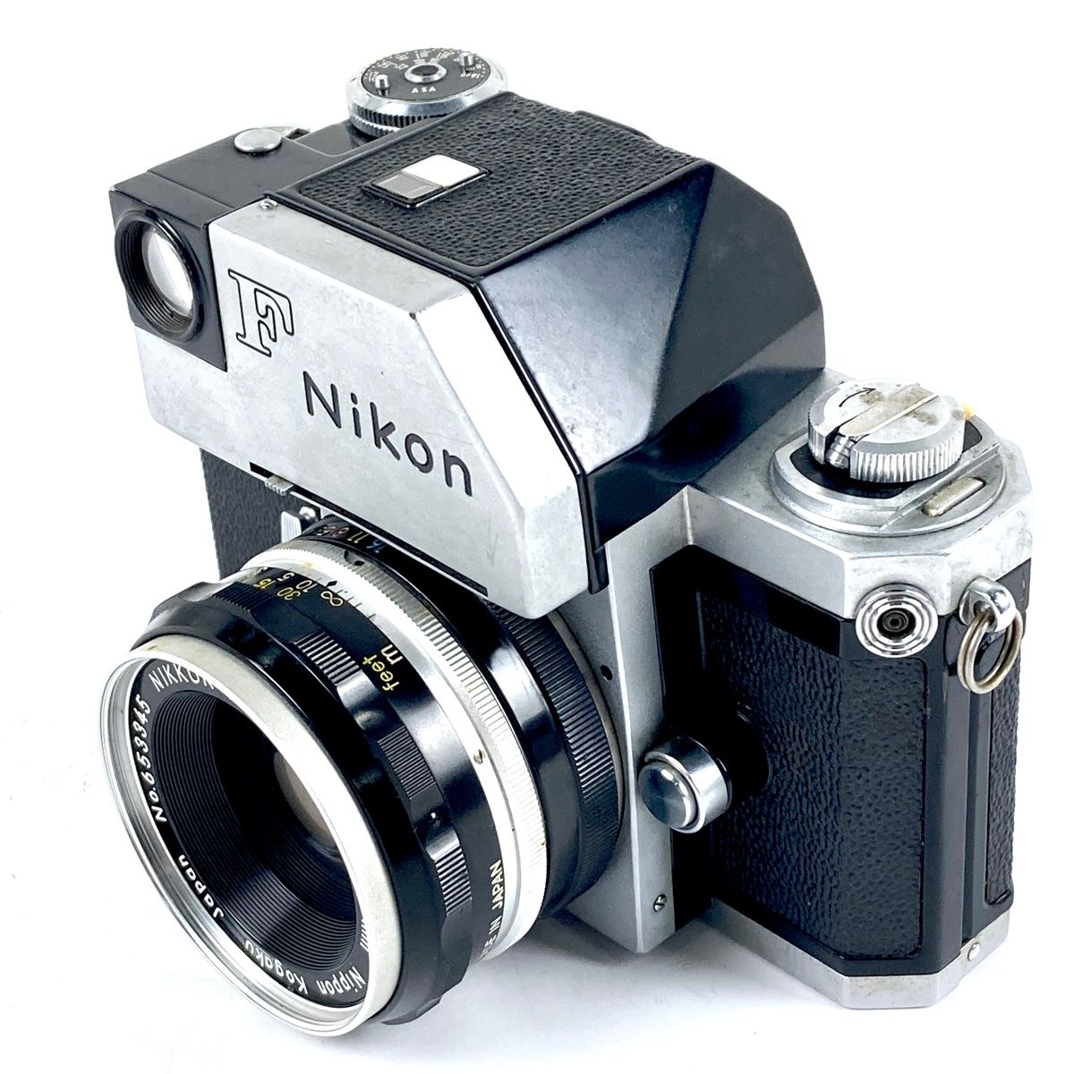 ニコン Nikon F フォトミック シルバー+NIKKOR-H Auto 50mm F2 非Ai フィルム マニュアルフォーカス 一眼レフカメラ  【中古】 - メルカリ