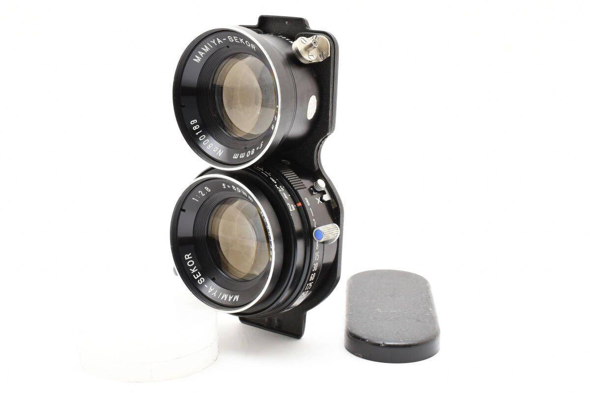 ☆希少品☆マミヤ MAMIYA SEKOR 80mm F2.8 ブルードット☆ Y1884 #2119