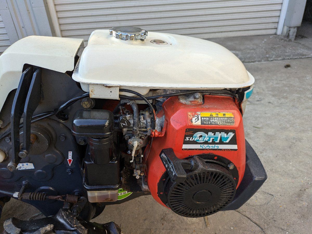 鹿児島発 クボタ 5.5馬力ガソリンエンジンミニ耕うん機TR60