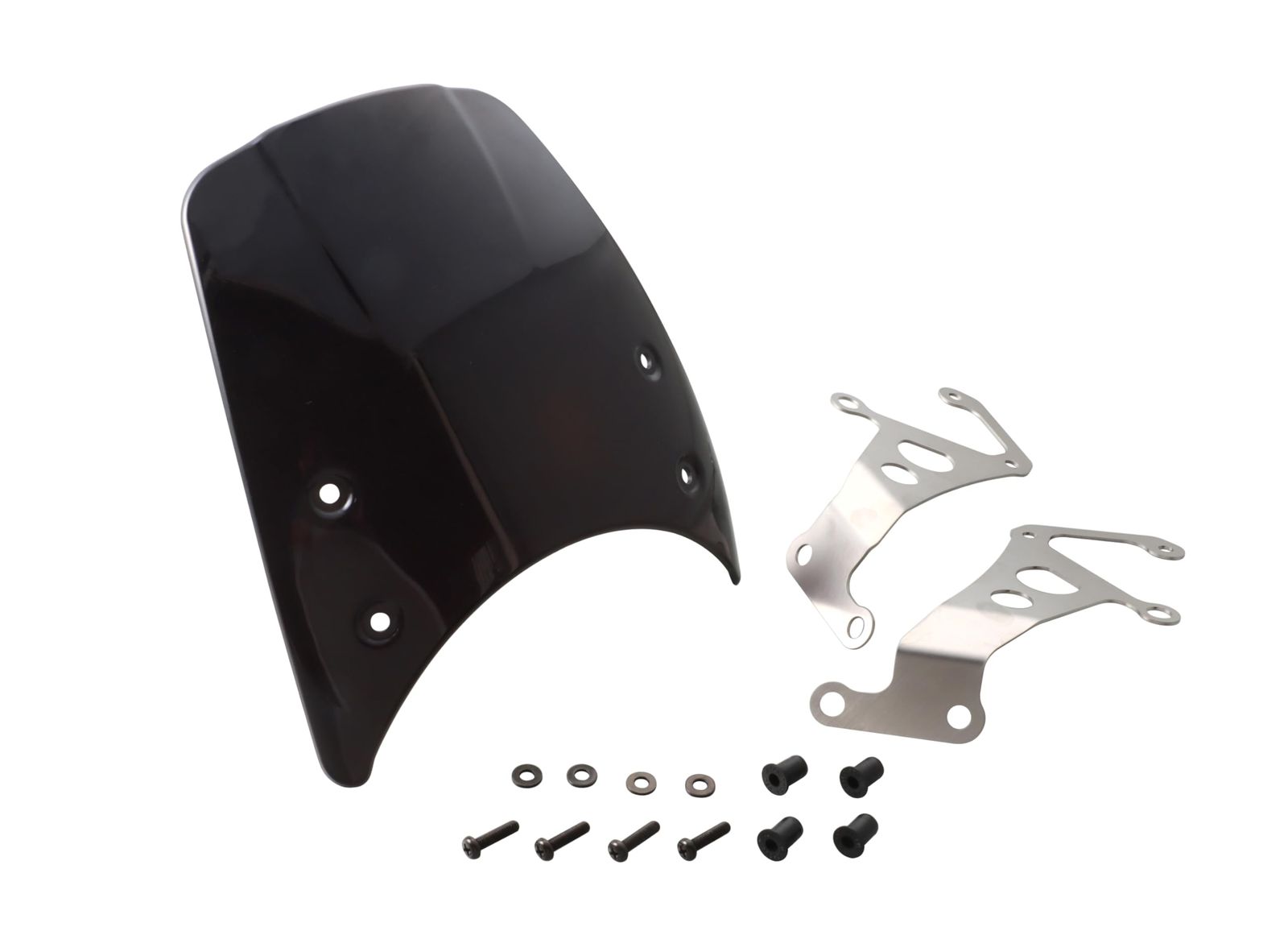 キタコ KITACO エアロバイザー ダークスモーク XSR125 RE46J BVF1 ポリカーボネート製 670-0240100