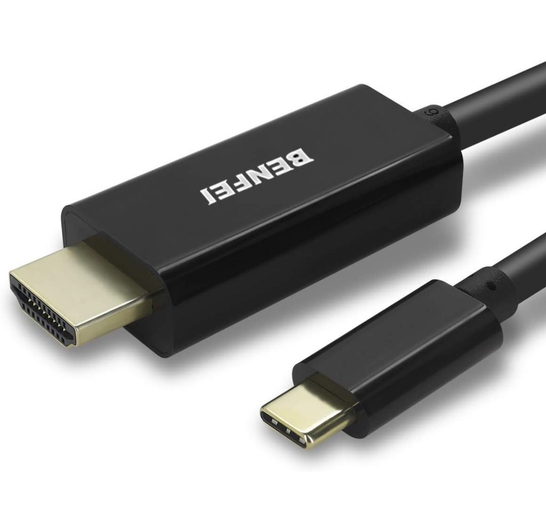 BENFEI 1.8m USB Type C - HDMI ケーブル【4K@30Hz UHD映像出力