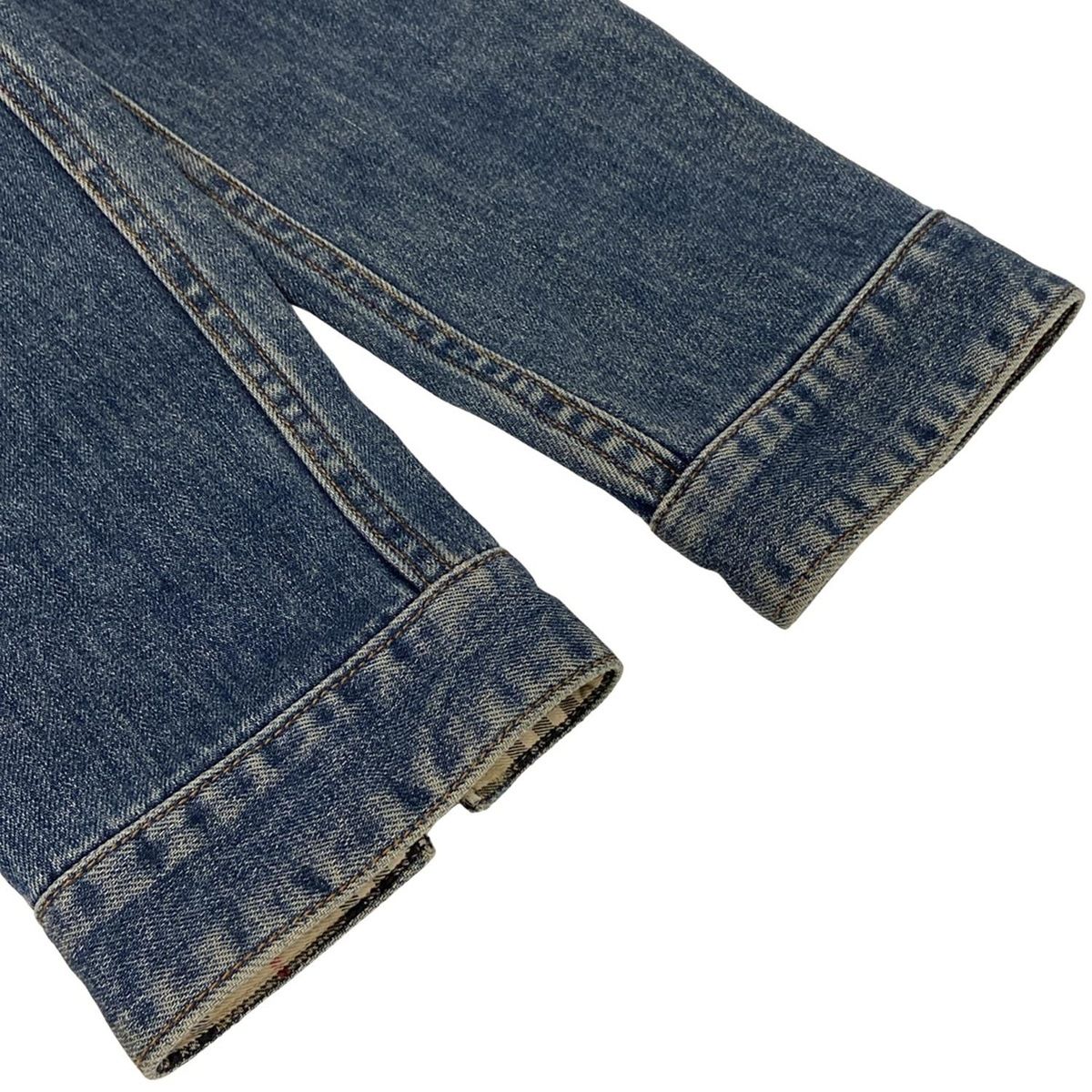 Burberry Blue Label バーバリーブルーレーベル Gジャン サイズ38 M レディース - ブルー 長袖 春 秋 SIROKUMA-CORPORATION_COM