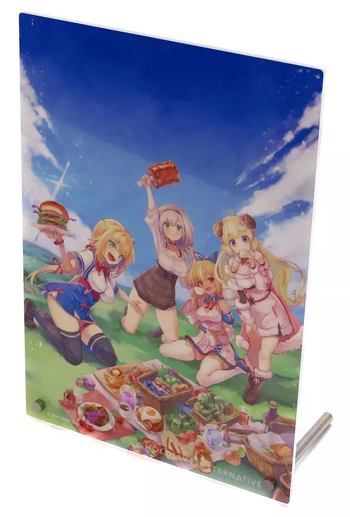 candytuneグループ サイン入りアクリルパネル きゃんちゅー