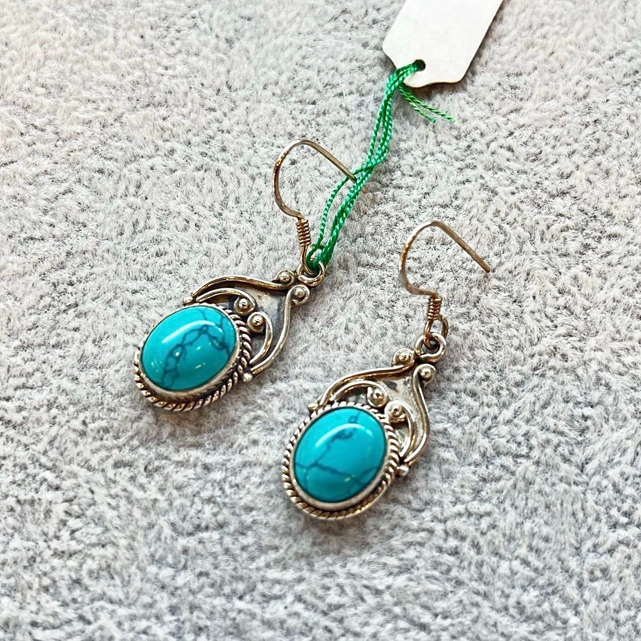 シルバーピアス ピアス 天然石 ターコイズ トルコ石 シルバー925 925 