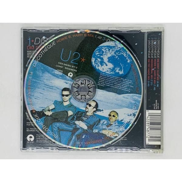 CD U2 DISCOTHEQUE / ディスコテック ザ・クラブ / DISCO THE QUE K06