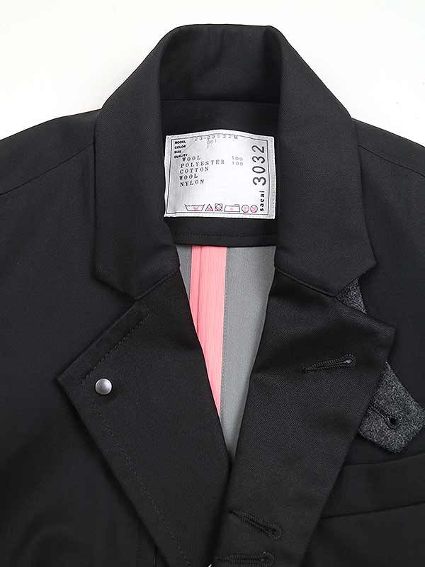 sacai×Loro Piana サカイ×ロロピアーナ 23SS Suiting Jacket