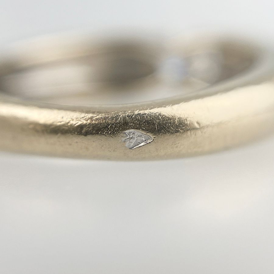 カルティエ CARTIER シェリー リング K18WG ダイヤモンド 8号(48