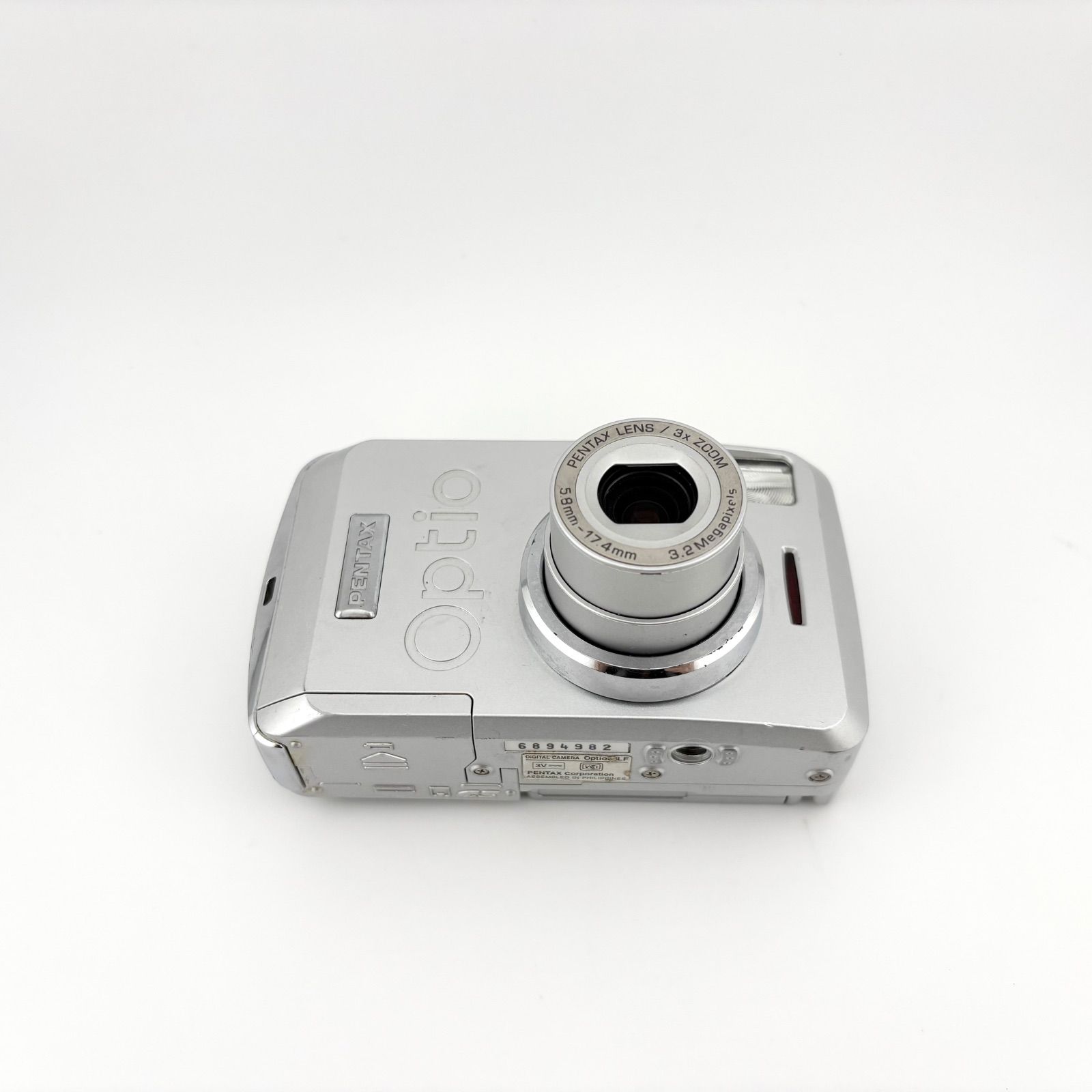 動作確認済み】PENTAX OPTIO33LF デジタルカメラ 単三電池 ᐠ 自撮り