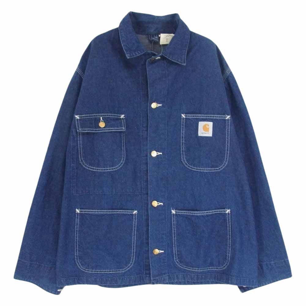 カーハート CarHartt デニムカバーオール 80s~90s インディゴ サイズ