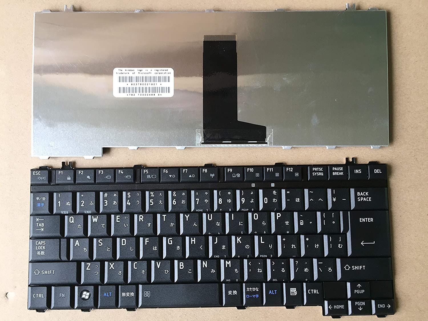 中古品】ノートパソコン交換用キーボード 東芝 TOSHIBA Dynabook